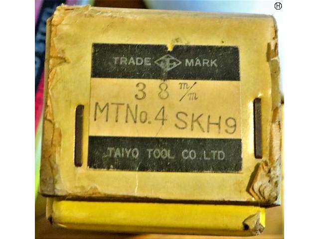 TAIYO-TOOL SKH9 38 未使用 Reamer / Brooch Image 2