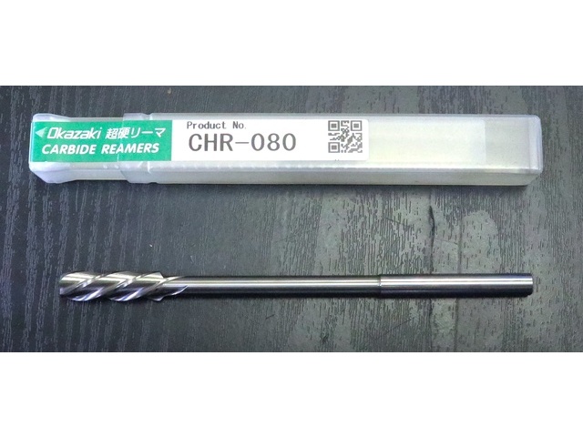 Okazaki Seiko CHR-080 Φ8 未使用 Reamer / Brooch Image 1