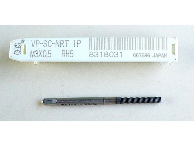 OSG VP-SC-NRT-1P-RH5-M3 X 0.5 Tap / Dice / Threading Tool Image 1