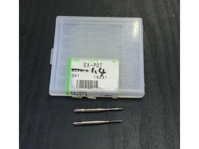 OSG 1.4 2個 未使用 タップ・ダイス・ねじ切り工具 の画像 1枚目