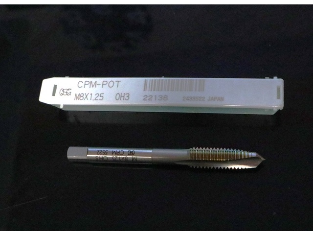 OSG COM-POT M8×1.25 未使用 Tap / Dice / Threading Tool Image 1