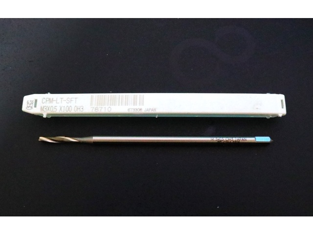 OSG CPM-LT-SFT M3×0.5×100 未使用 タップ・ダイス・ねじ切り工具 の画像 1枚目