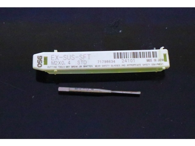 OSG EX-SUS-SFT M2×0.4 未使用 Tap / Dice / Threading Tool Image 1
