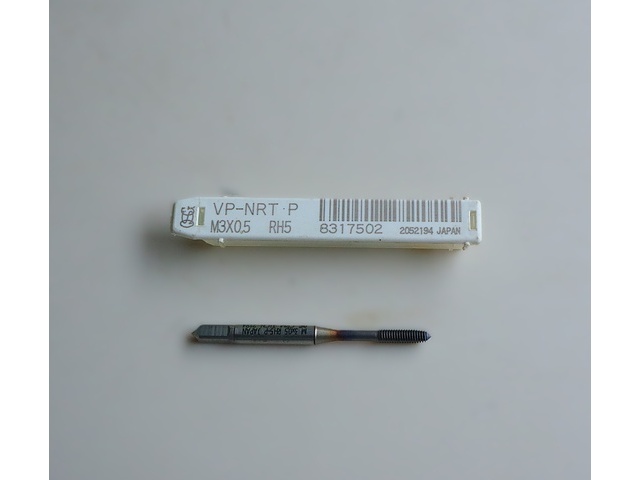 OSG VP-NRT-P-STD-M3X0.5 タップ・ダイス・ねじ切り工具 の画像 1枚目