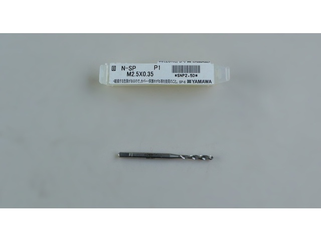 彌満和製作所 YAMAWA M2.5×0.35 Tap / Dice / Threading Tool Image 1