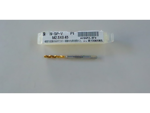 彌満和製作所 YAMAWA M2.5×0.45 Tap / Dice / Threading Tool Image 1