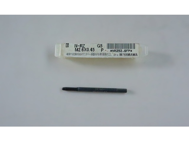 彌満和製作所 YAMAWA M2.6×0.45 Tap / Dice / Threading Tool Image 1