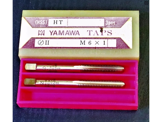 彌満和製作所 YAMAWA M6×1 2個 未使用 Tap / Dice / Threading Tool Image 2