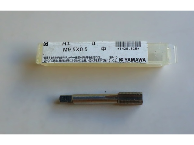 彌満和製作所 YAMAWA M9.5×0.5 Tap / Dice / Threading Tool Image 1