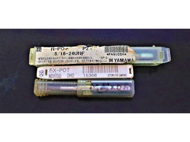  一山 3個 未使用 Tap / Dice / Threading Tool Image 1