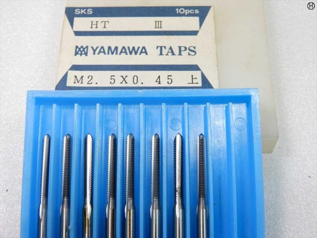 ヤマワ HT M0.25×0.45 上 8本 Tap / Dice / Threading Tool Image 2