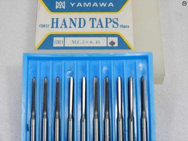 ヤマワ HT M0.25×0.45 中 10本 タップ・ダイス・ねじ切り工具 の画像 2枚目