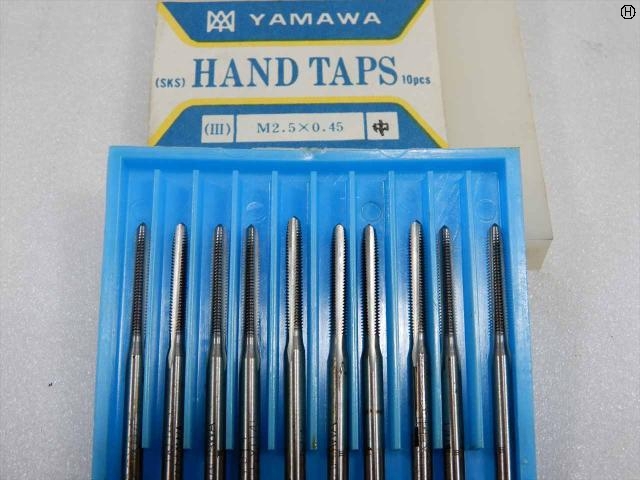 ヤマワ HT M0.25×0.45 中 10本 Tap / Dice / Threading Tool Image 2