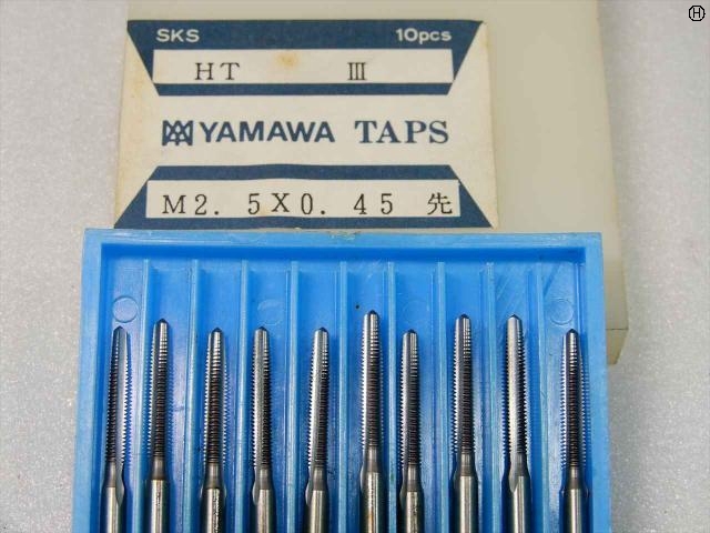 ヤマワ HT M0.25×0.45 先 10本 Tap / Dice / Threading Tool Image 2