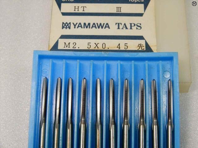 ヤマワ HT M0.25×0.45 先 10本 Tap / Dice / Threading Tool Image 2
