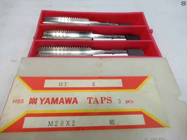 ヤマワ HT M20×2 1〜3 タップ・ダイス・ねじ切り工具 の画像 2枚目