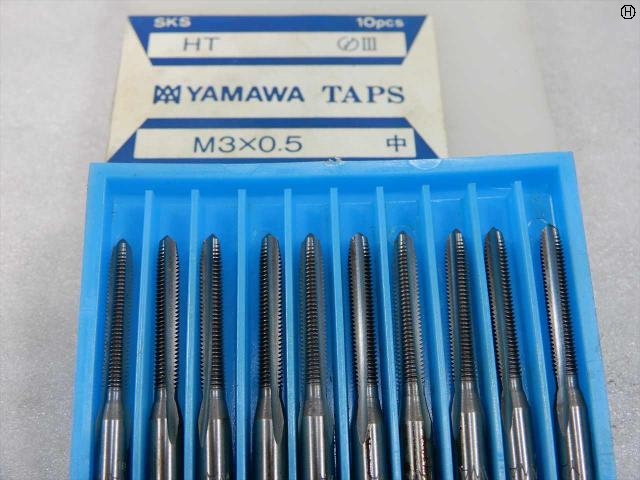 ヤマワ HT M3×0.5 10本 Tap / Dice / Threading Tool Image 2