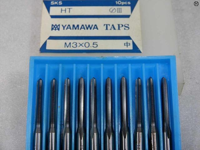 ヤマワ HT M3×0.5 10本 Tap / Dice / Threading Tool Image 2