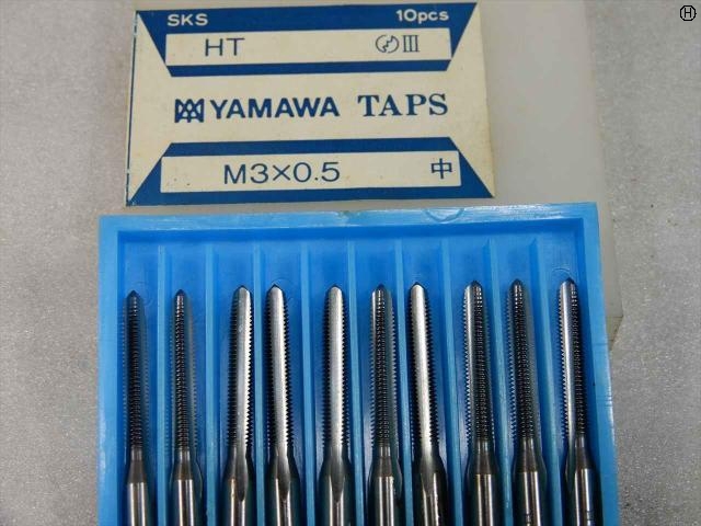 ヤマワ HT M3×0.5 10本 Tap / Dice / Threading Tool Image 2