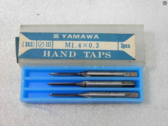 ヤマワ M1.4×0.3 1〜3 タップ・ダイス・ねじ切り工具 の画像 2枚目