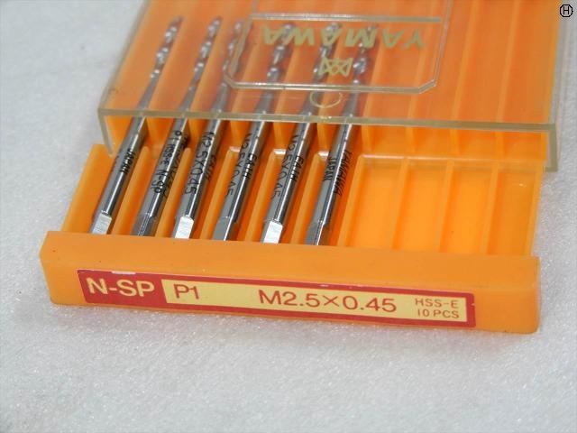 ヤマワ N-SP P1 M2.5×0.45 6本 Tap / Dice / Threading Tool Image 2