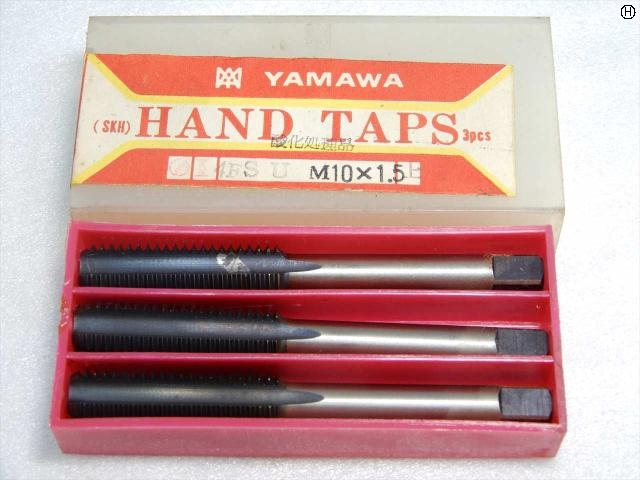 ヤマワ SU M10×1.5 3本 Tap / Dice / Threading Tool Image 2
