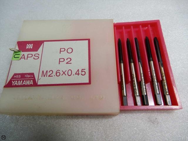 ヤマワ SU-PO M2.6×0.45 5本 Tap / Dice / Threading Tool Image 1