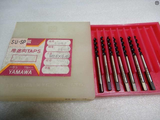 ヤマワ SU-SP M2.6×0.45 7本 Tap / Dice / Threading Tool Image 2