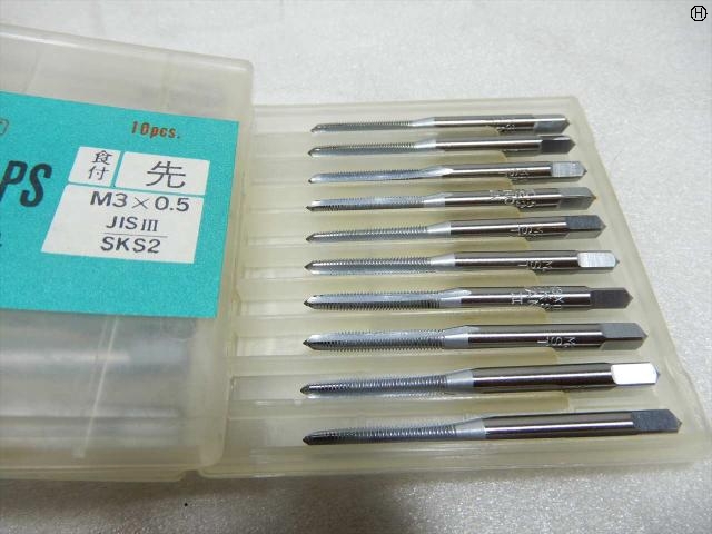 TANOI MFG M3×0.5 10本 Tap / Dice / Threading Tool Image 2