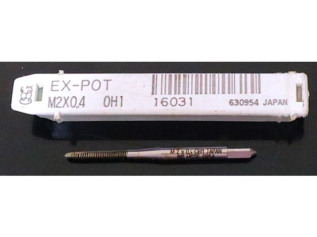 OSG EX-POT-STD-M2X0.4 Tap / Dice / Threading Tool Image 1