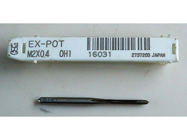 OSG EX-POT-STD-M2X0.4 Tap / Dice / Threading Tool Image 1
