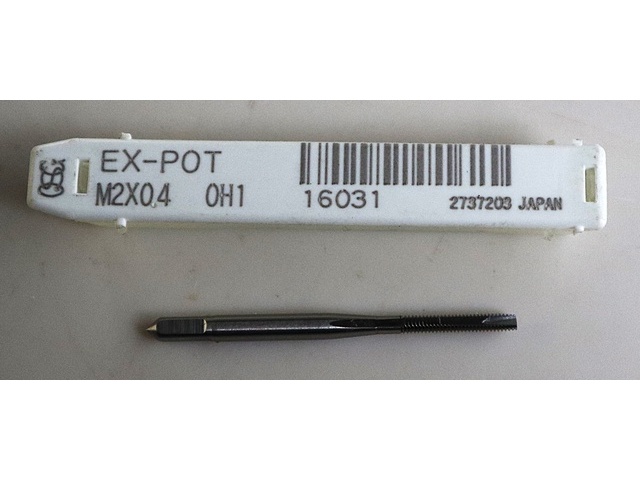 OSG EX-POT-STD-M2X0.4 Tap / Dice / Threading Tool Image 1