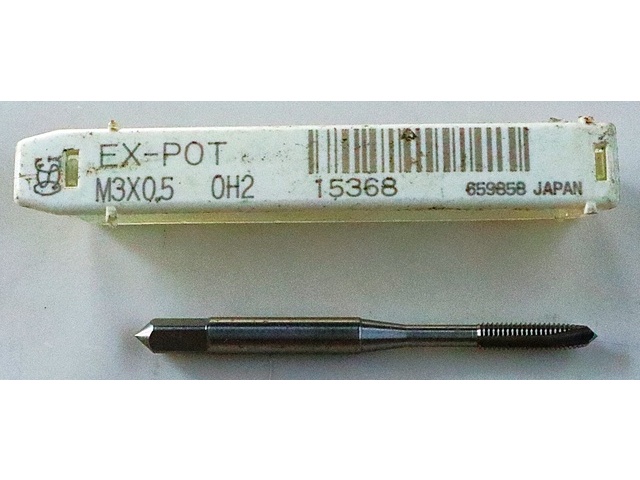 OSG EX-POT-STD-M3X0.5 Tap / Dice / Threading Tool Image 1