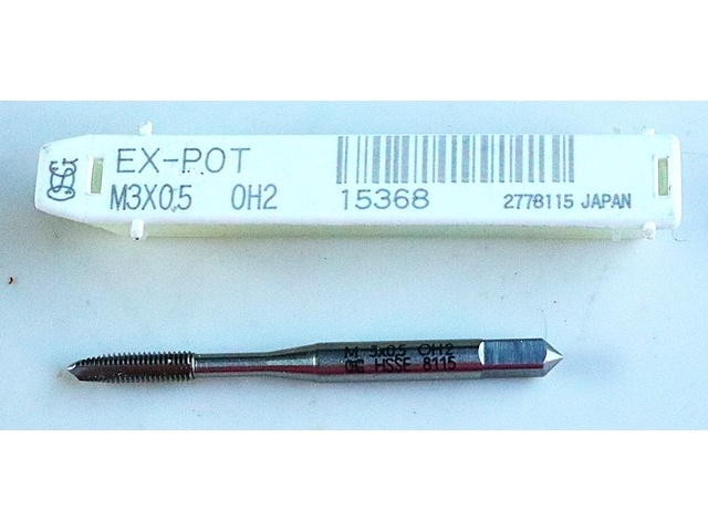 OSG EX-POT-STD-M3X0.5 Tap / Dice / Threading Tool Image 1