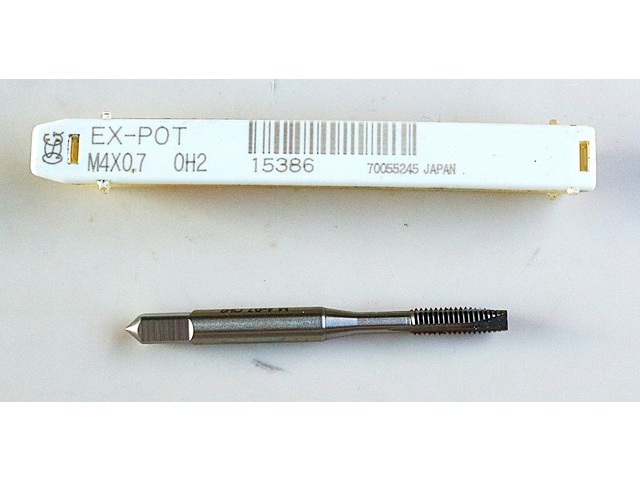 OSG EX-POT-STD-M4X0.7 タップ・ダイス・ねじ切り工具 の画像 1枚目