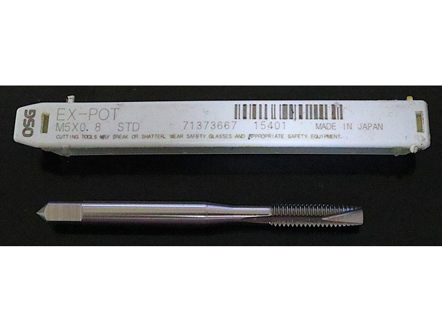 OSG EX-POT-STD-M5X0.8 タップ・ダイス・ねじ切り工具 の画像 1枚目