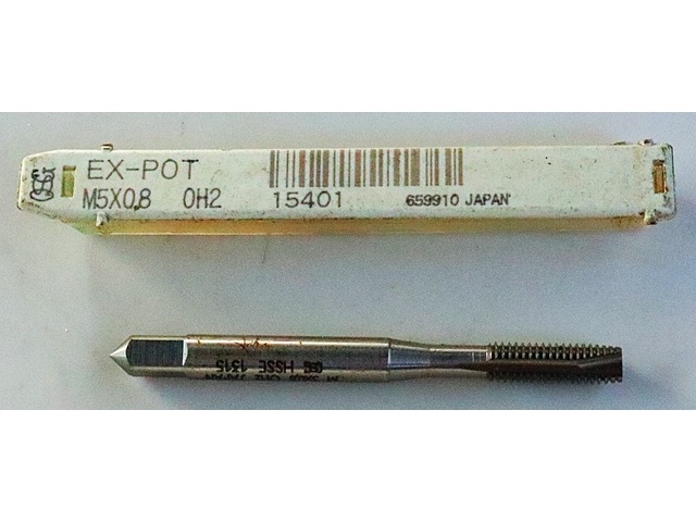 OSG EX-POT-STD-M5X0.8 タップ・ダイス・ねじ切り工具 の画像 1枚目