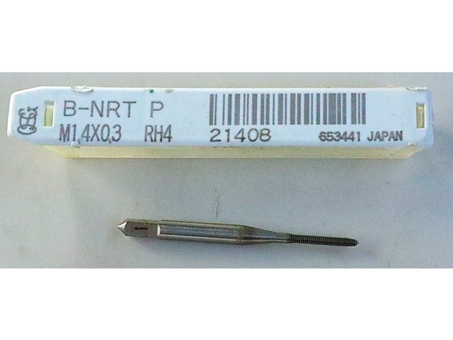 OSG B-NRT-STD-P-M1.4X0.3 タップ・ダイス・ねじ切り工具 の画像 1枚目