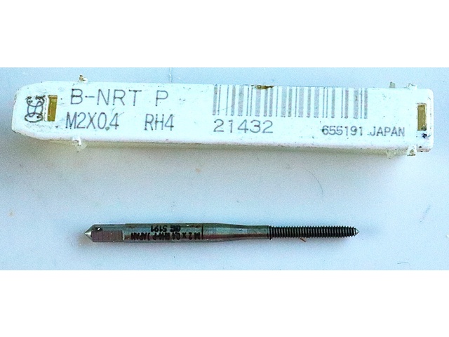 OSG B-NRT-STD-P-M2X0.4 タップ・ダイス・ねじ切り工具 の画像 1枚目