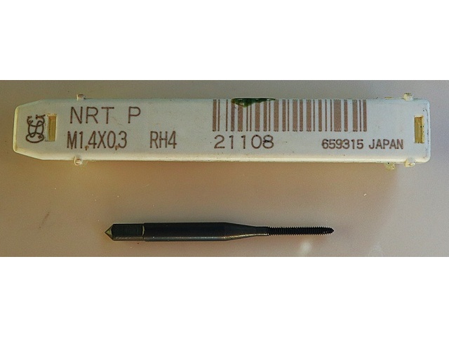 OSG NRT-STD-P-M1.4X0.3 Tap / Dice / Threading Tool Image 1