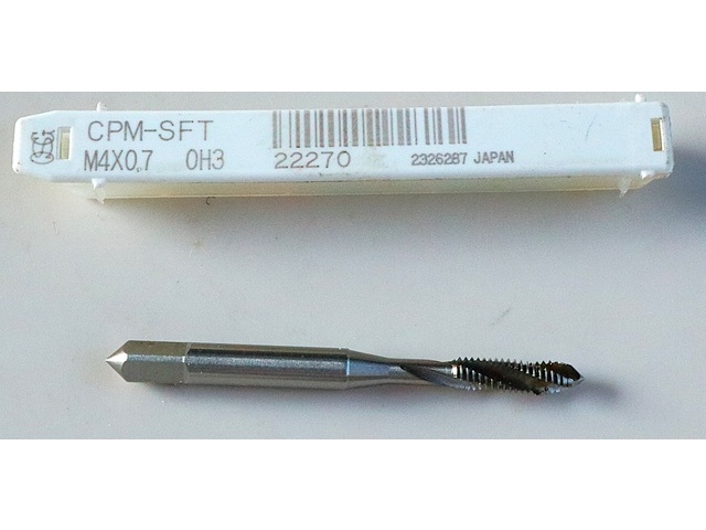 OSG CPM-SFT-STD-M4X0.7 Tap / Dice / Threading Tool Image 1