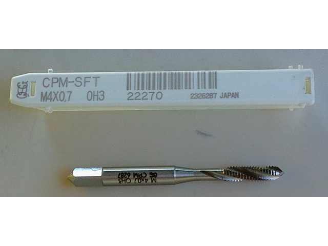 OSG CPM-SFT-STD-M4X0.7 Tap / Dice / Threading Tool Image 1