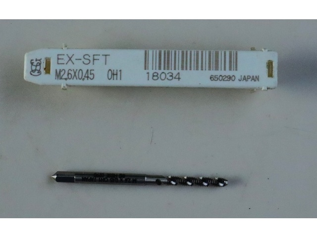 OSG EX-SFT-STD-M2.6X0.45 Tap / Dice / Threading Tool Image 1