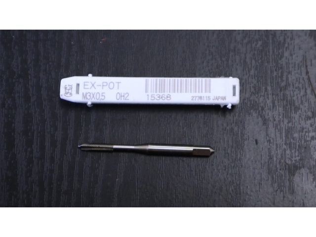 OSG M3×0.5 未使用 タップ・ダイス・ねじ切り工具 の画像 1枚目