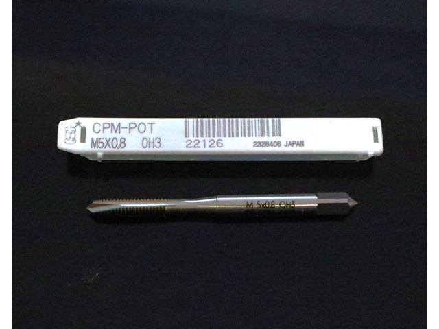 OSG M5×0.8 OH3 未使用 タップ・ダイス・ねじ切り工具 の画像 1枚目