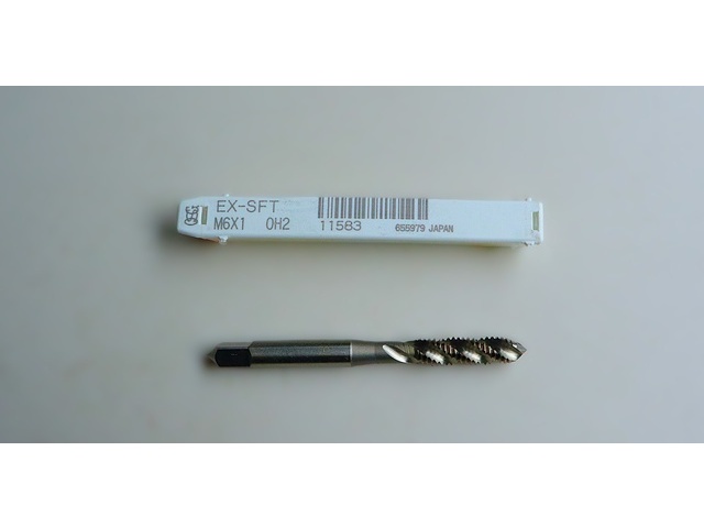 OSG M6X1 STD タップ・ダイス・ねじ切り工具 の画像 1枚目