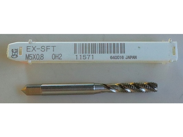 OSG X-SFT-STD-M5X0.8 Tap / Dice / Threading Tool Image 1