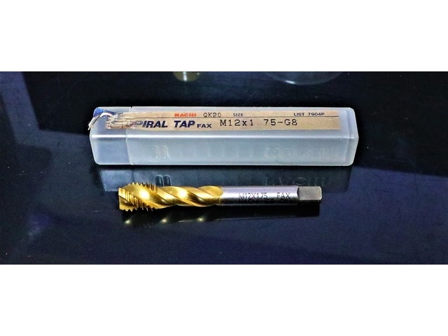 不二越 Nachi M12×1 75-G8 未使用 タップ・ダイス・ねじ切り工具 の画像 1枚目
