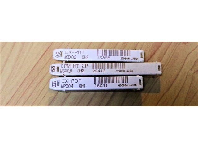 OSG 一山 3個 未使用 タップ・ダイス・ねじ切り工具 の画像 1枚目