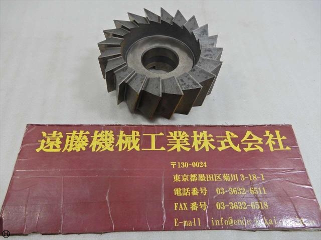 S＆K 20刃フェイスミル 125φ内径38φ Milling Cutter Image 1
